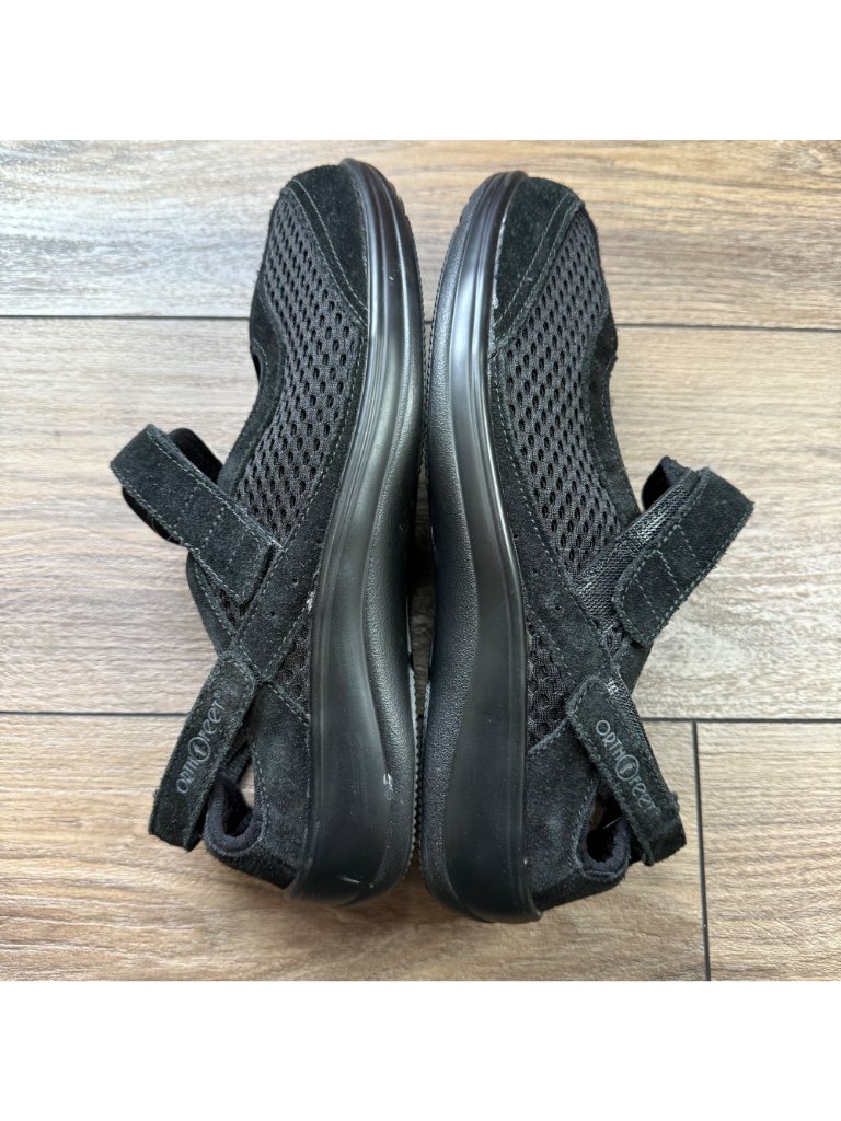 Orthofeet Sanibel Mary Jane Shoes Women's Size 9 Xx-Wide Black Leather Walking — image 3 of 8
